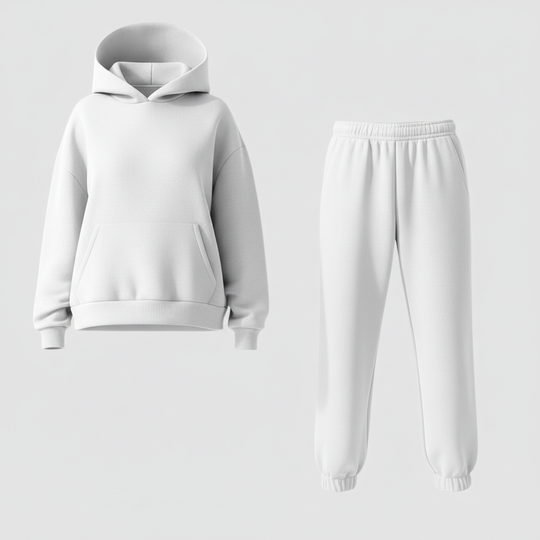 Jogging Set Damen Komfort Weiches Set Loungewear | EB