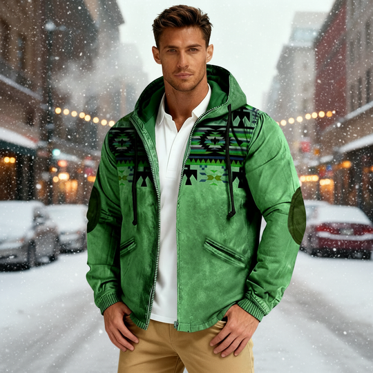 EB | Kapuzenjacke mit Tribal Print