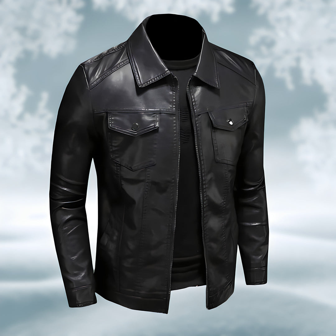 EB - Stilvolle und Bequeme Schwarze jacke für Männer