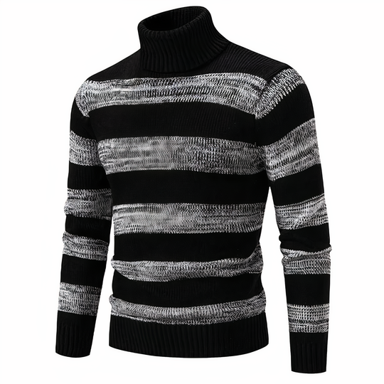 EB | Stilvoll Patchwork Strickpullover für Männer