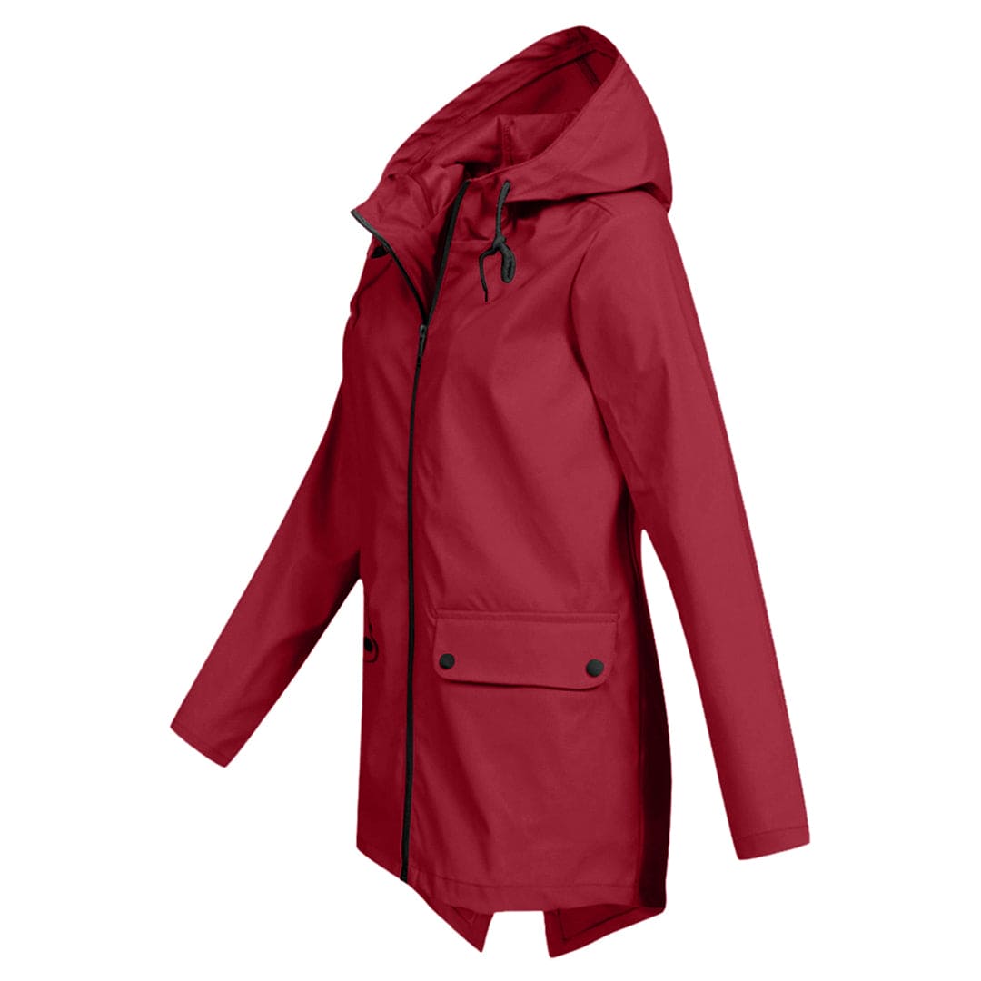 EB | Damen wasserdichte Jacke mit Kapuze