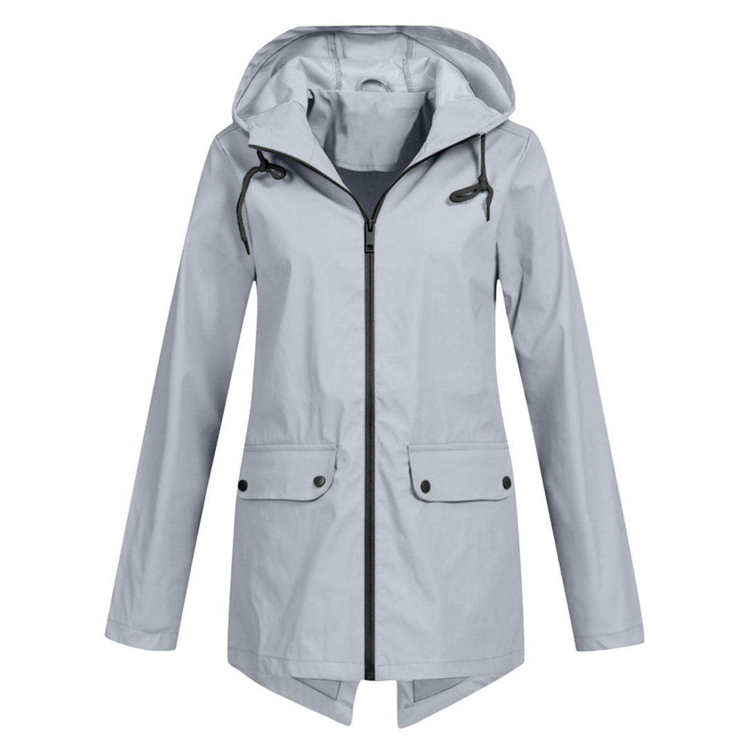 EB | Wasserdichte Lange Jacke - Mit Kapuze & Stilvoll