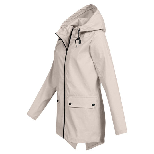 EB | Wasserdichte Jacke mit Kapuze Leichtes Design Funktional und Schick