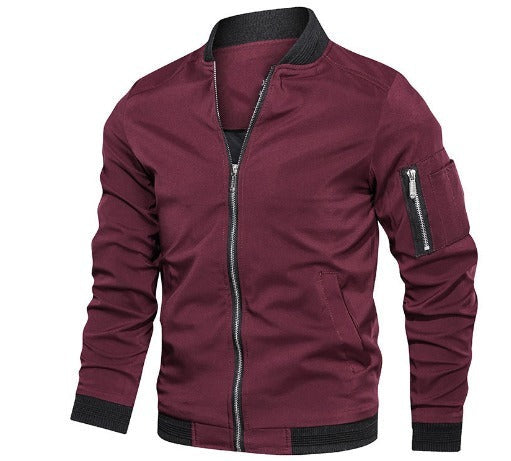 EB | Bomberjacke Polyester Leicht, Praktisch