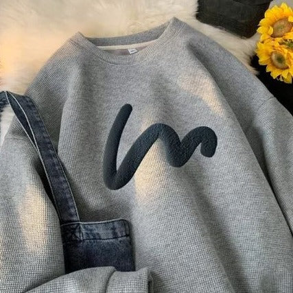 EB | Männer Wellenmuster Pullover