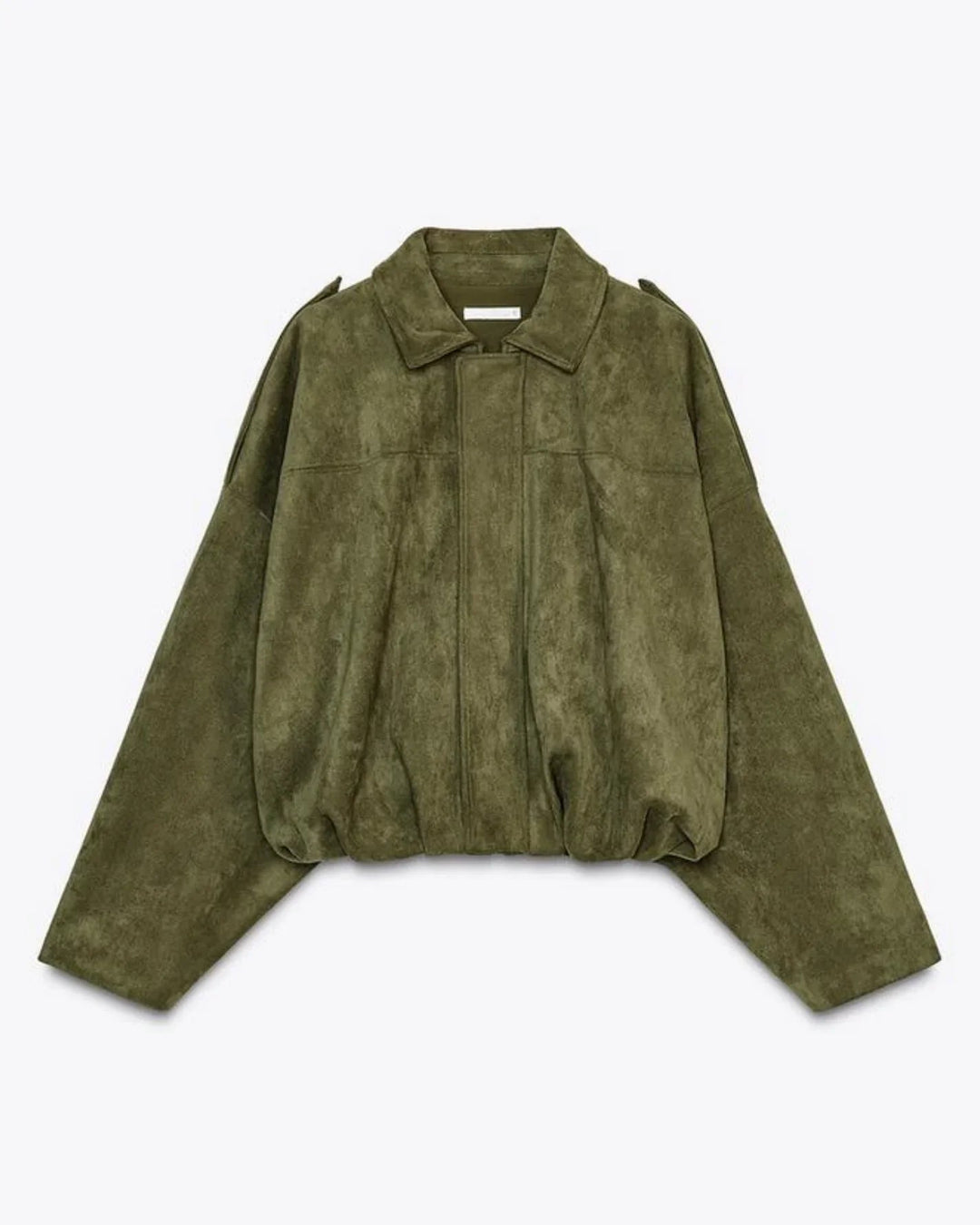 EB | Oversized Damenjacke aus veganem Wildleder