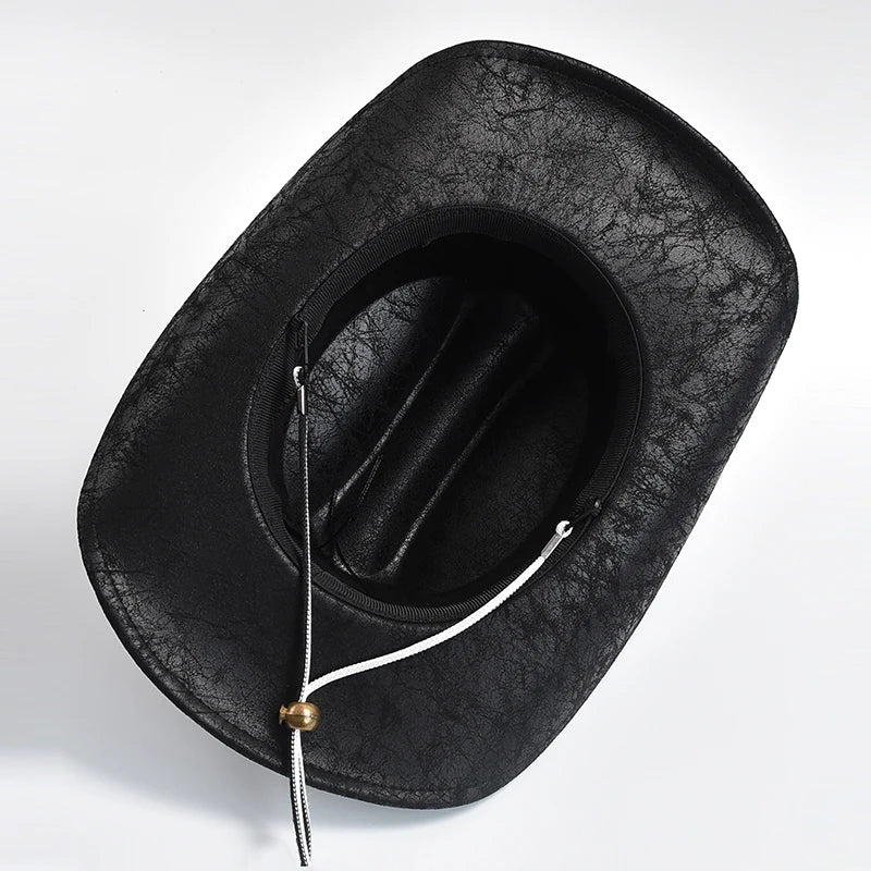 EB - Cowboyhut mit Knochenperlenbesatz