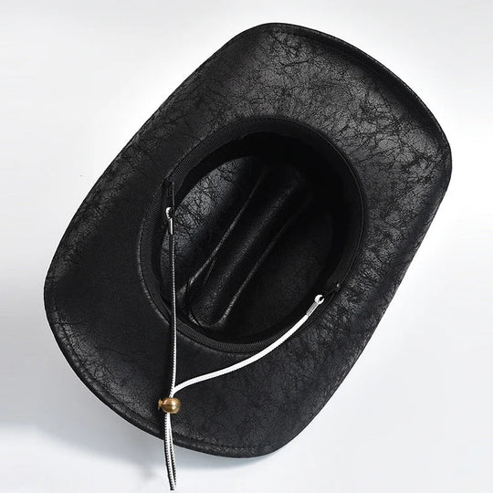 EB - Cowboyhut mit Knochenperlenbesatz