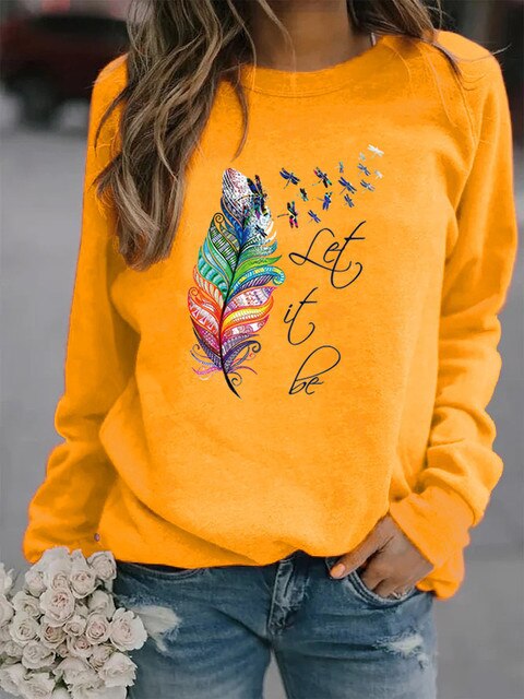 EB | Bedruckter Winterpullover