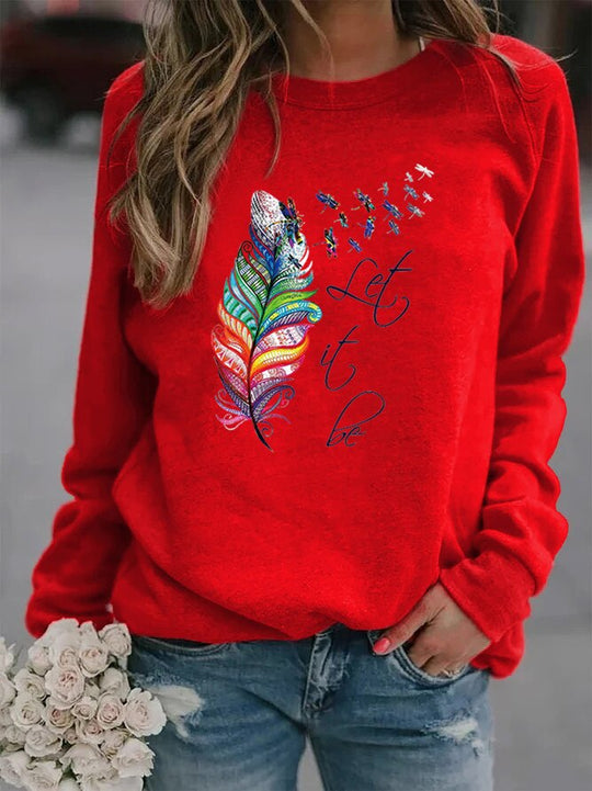 EB | Bedruckter Winterpullover