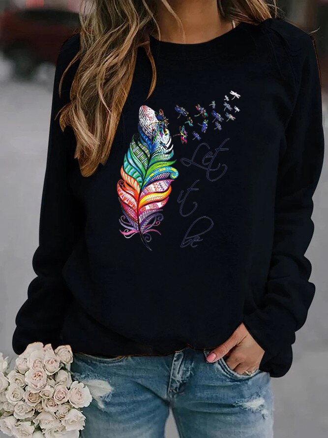 EB | Bedruckter Winterpullover