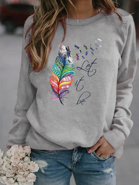 EB | Bedruckter Winterpullover