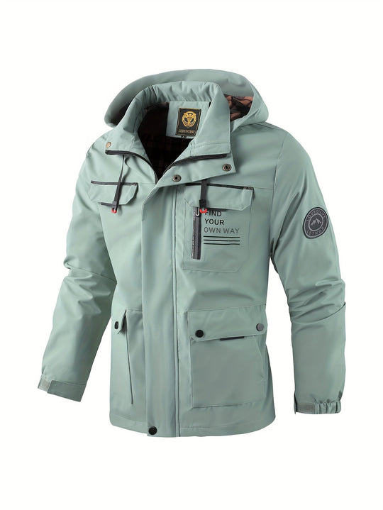 EB | Herren Kapuzen Utility Jacke