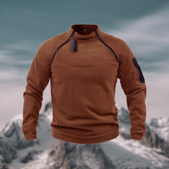 EB | Gemütlicher Isolierter Fleece-Pullover Bequem für Den Täglichen Gebrauch