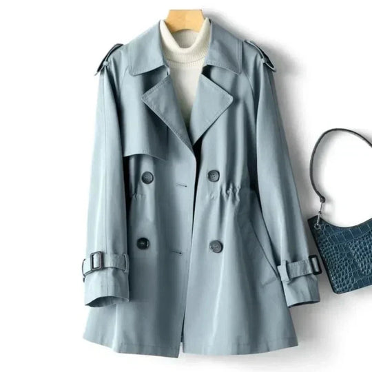 EB | Damen Doppelreihiger Trenchcoat