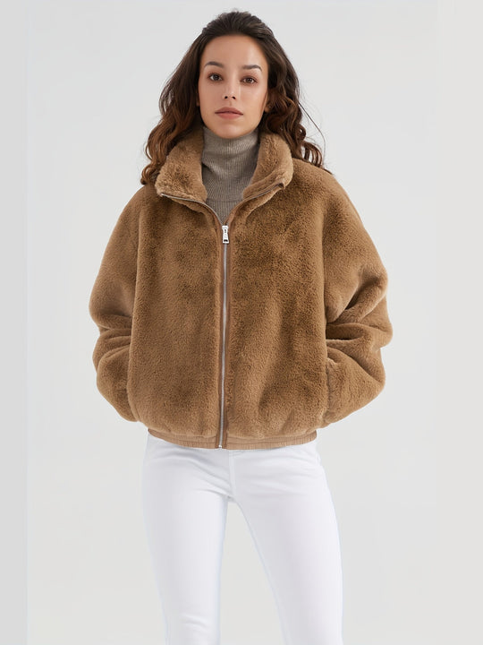 EB | Winterjacke Damen mit Hohem Kragen