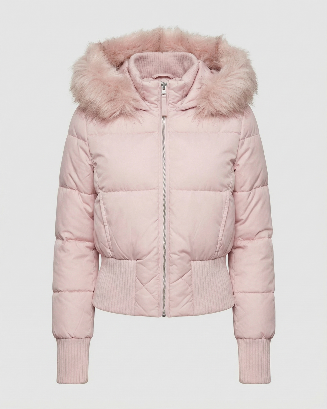 Cropped Gefütterte Winterjacke | EB