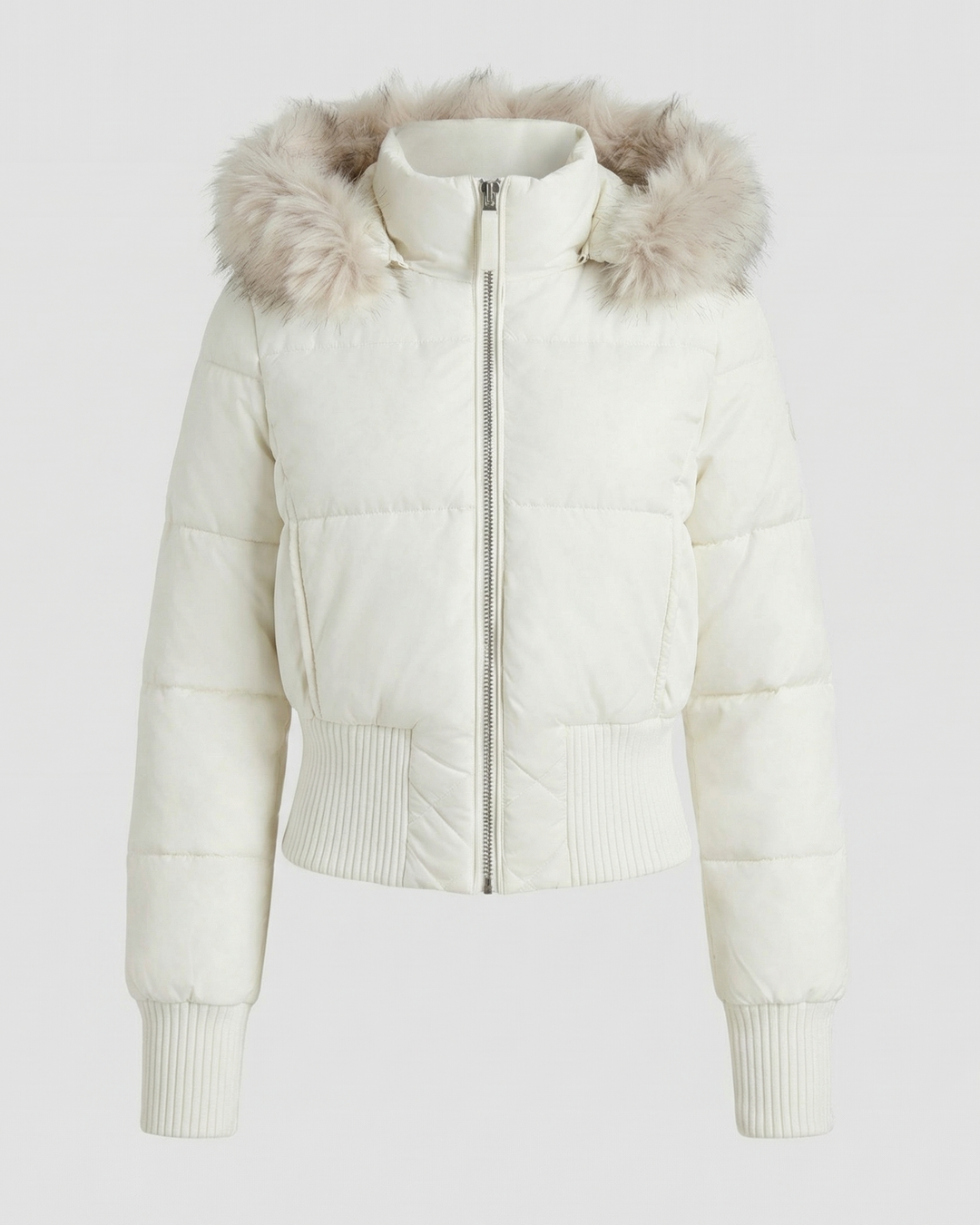 Cropped Gefütterte Winterjacke | EB
