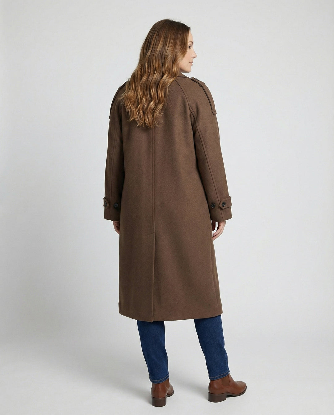 Damen Bouclé-Mantel Elegant | EB
