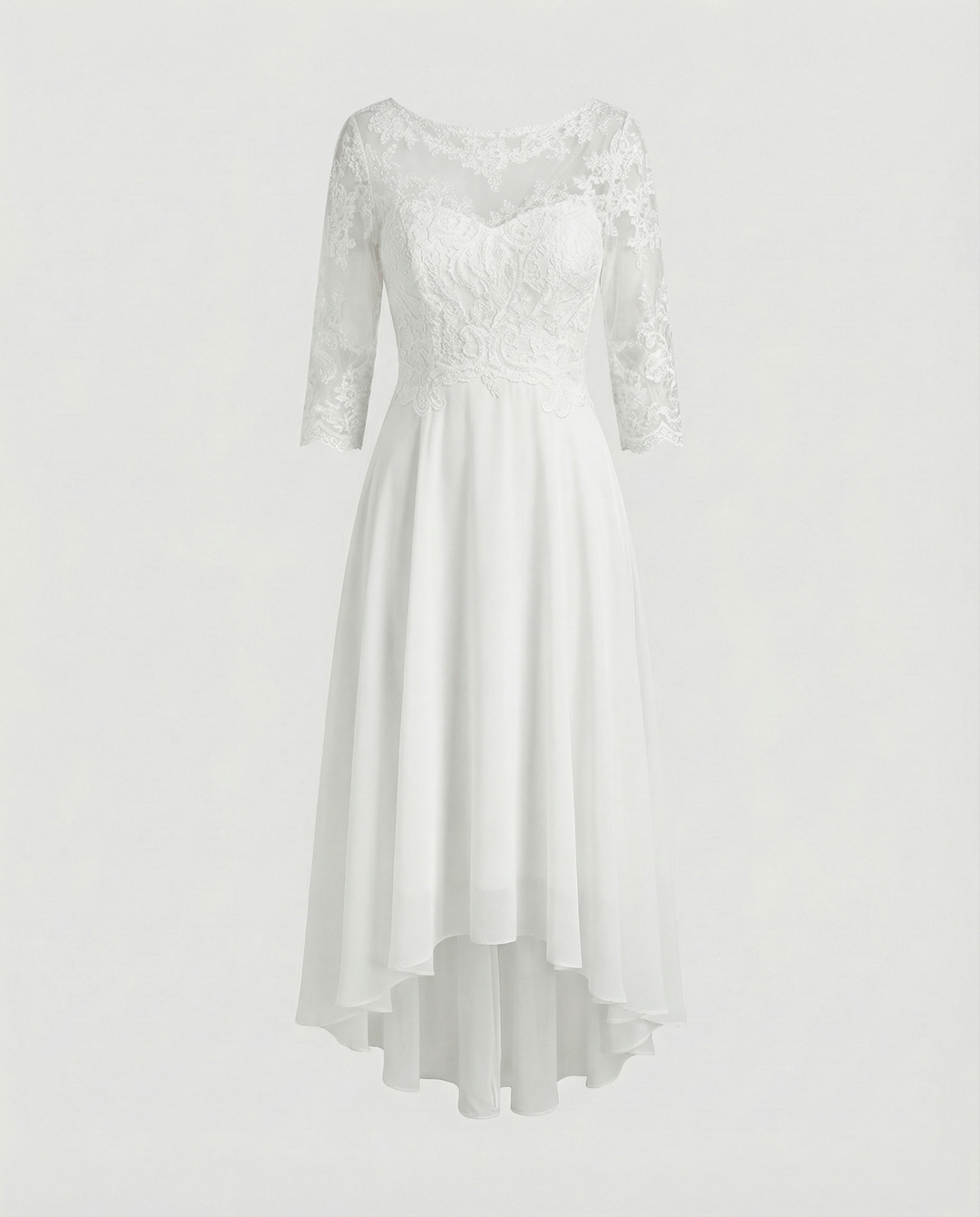 Festliches Maxikleid mit Spitzenbesatz für Damen | EB