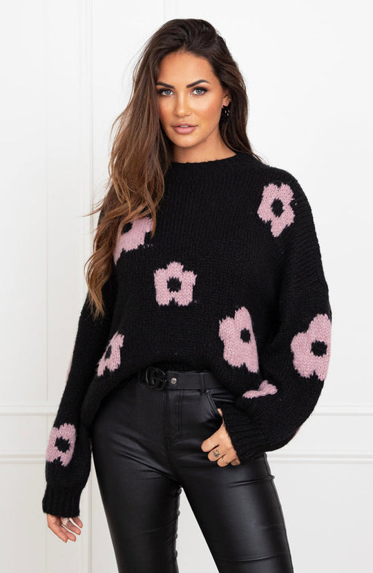 EB | Adalee Florales Design Schwarz/Beige