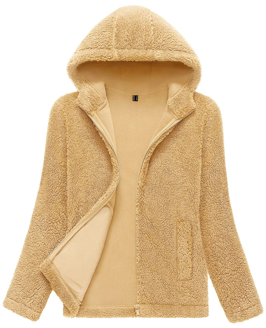 EB | Fleecejacke für Frauen mit Kapuze