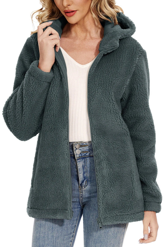 EB | Fleecejacke für Frauen mit Kapuze