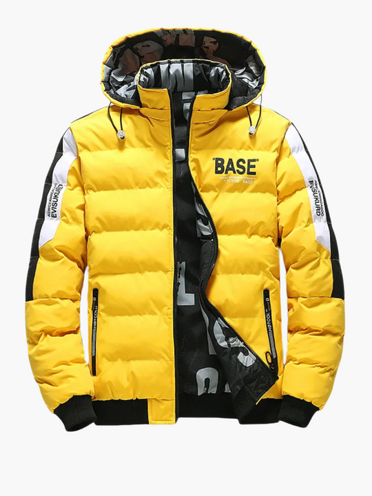 EB | Winter Steppjacke Urban Streetstyle Kapuze - Modische Outdoorjacke für Alltag & Freizeit