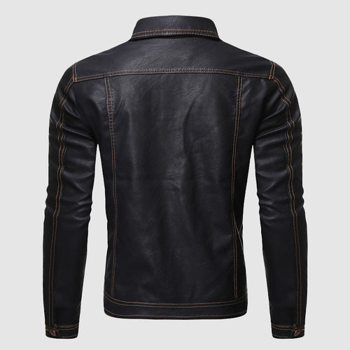 EB | Hardy Vintage Biker Lederjacke