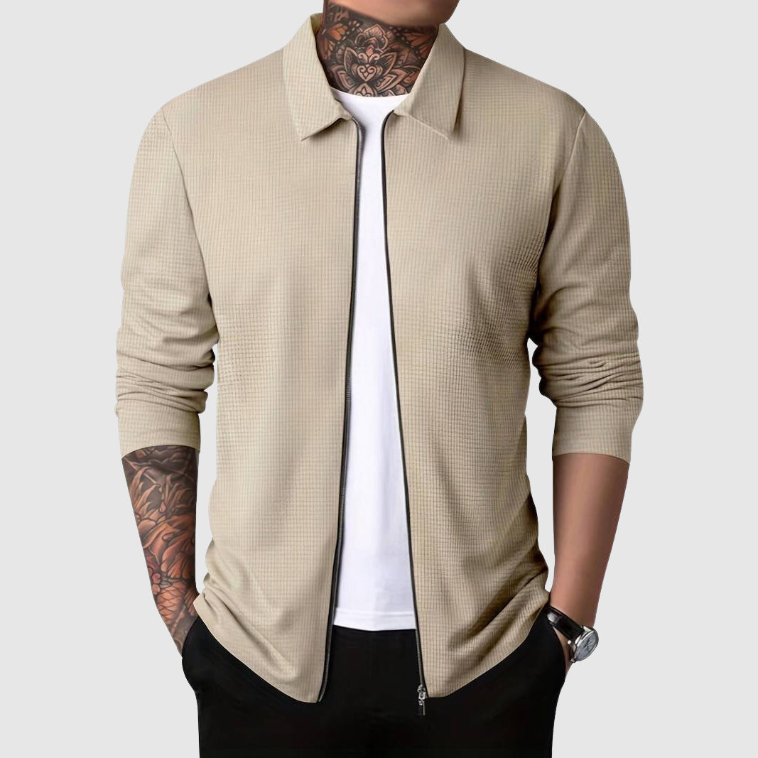EB | Hardy Waffle Zip-Up Jacke