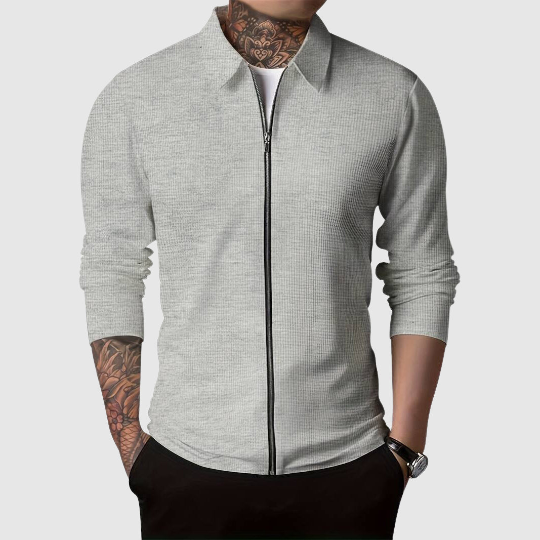 EB | Hardy Waffle Zip-Up Jacke