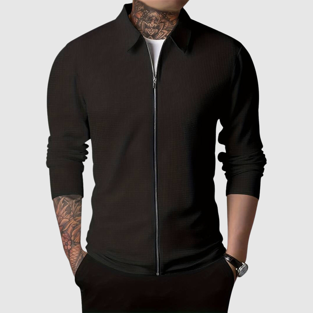 EB | Hardy Waffle Zip-Up Jacke