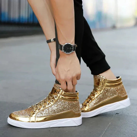 Glitzer Schuhe Für Herren EB