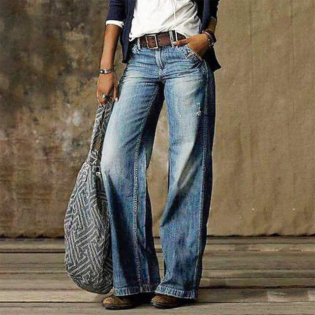 EB | Damen Weite Hosen Jeans