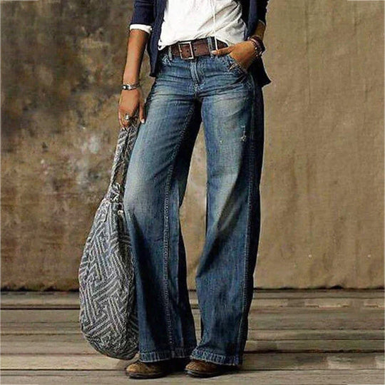 EB | Damen Weite Hosen Jeans