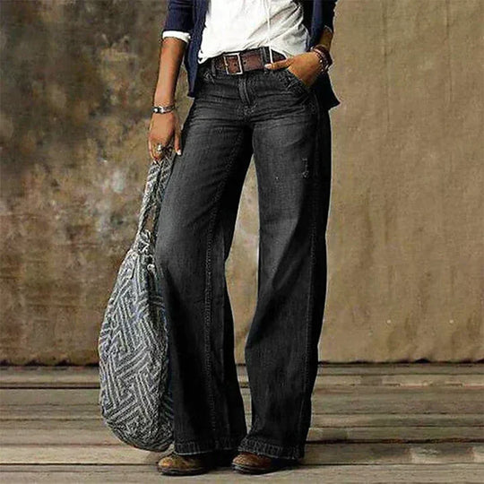 EB | Damen Weite Hosen Jeans