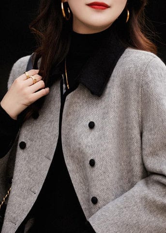 EB | Langer Mantel Eleganter Zeitloser Stil Ideal für den Herbst