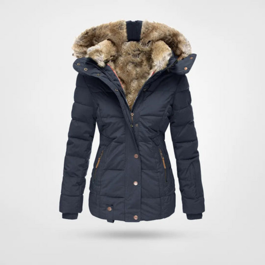 EB | Isolierte Damen Puffer Parka Jacke für Winterkomfort