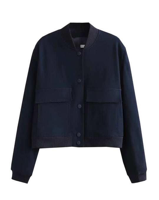 EB | Couture Bomberjacke für Damen Reguläre Passform Essentiell