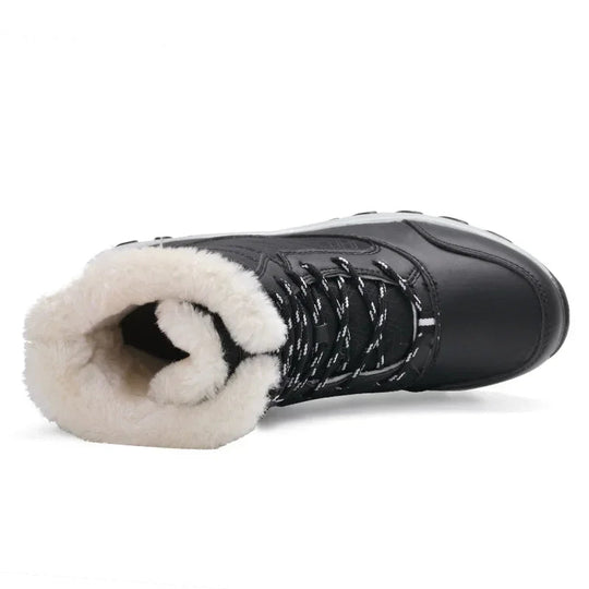 EB | Fellgefütterte Plattform-Schneestiefel für Damen – Gemütliches & Stilvolles Winterfußwerk