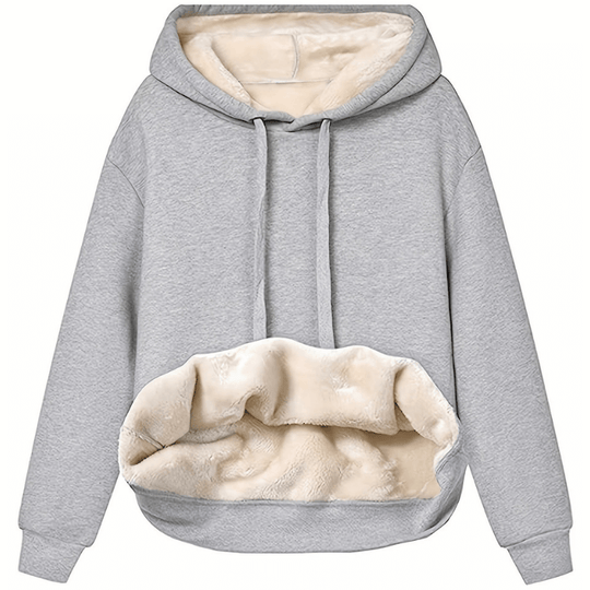 EB | Warmer Hoodie mit Plüschfutter Polyester Komfortabel und Stilvoll