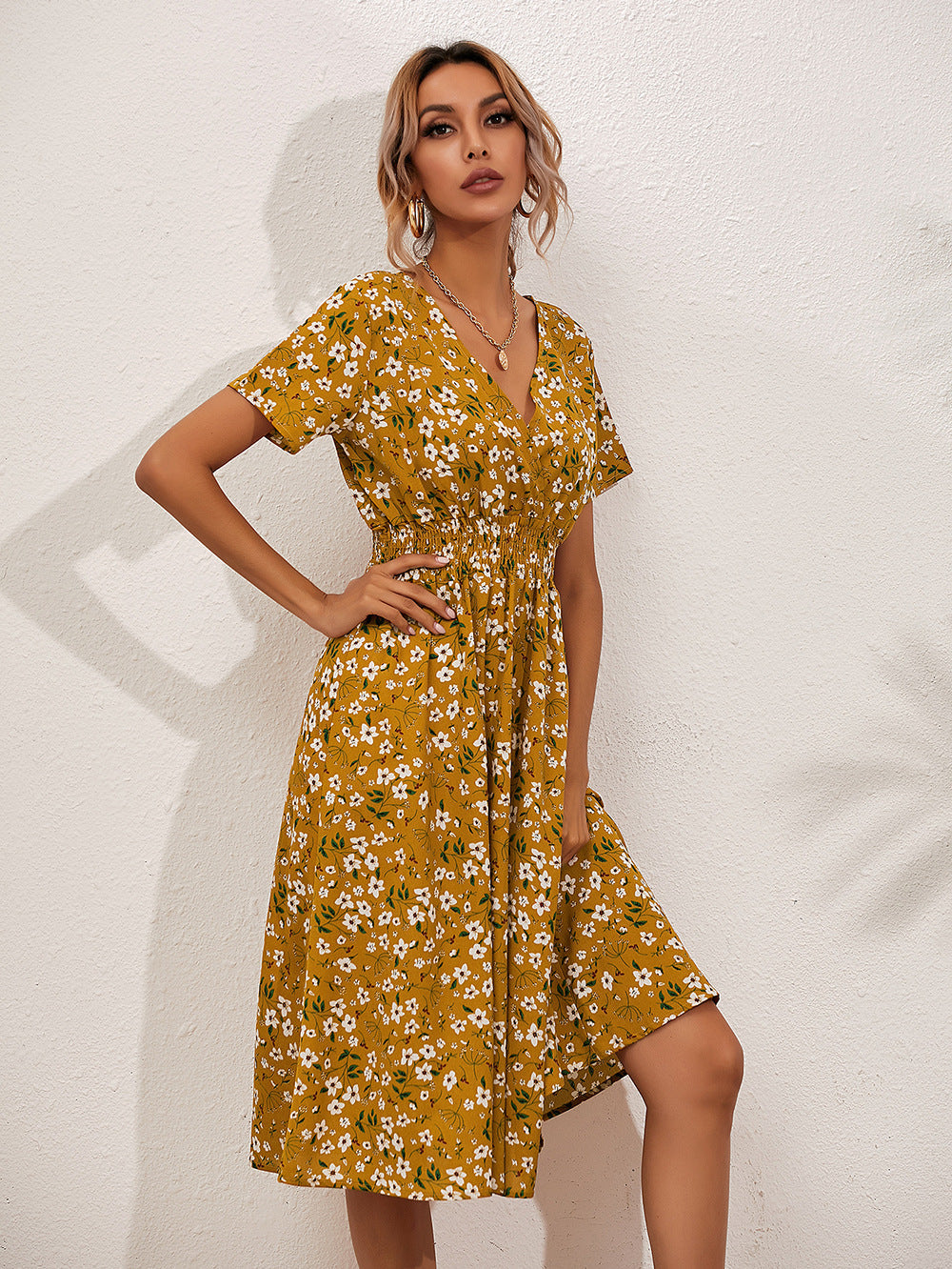 EB | Floral Elegante Sommerkleider Damen