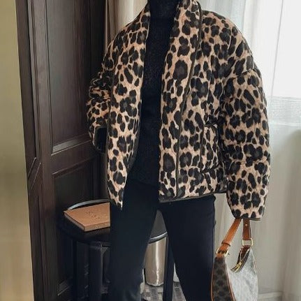 EB | Luxus Leopardenmantel
