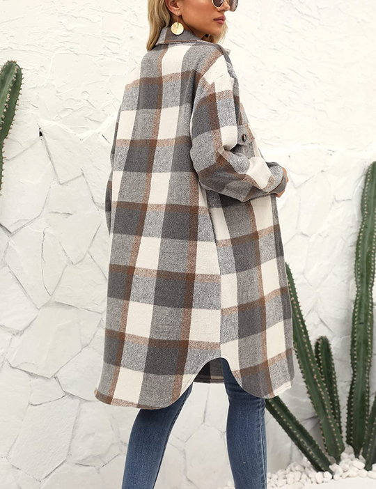 EB | Wolljacke - Lang & Trendy