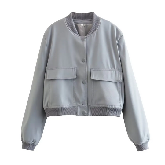 EB | Gekürzte Varsity Jacke - Stilvoll & Lässig
