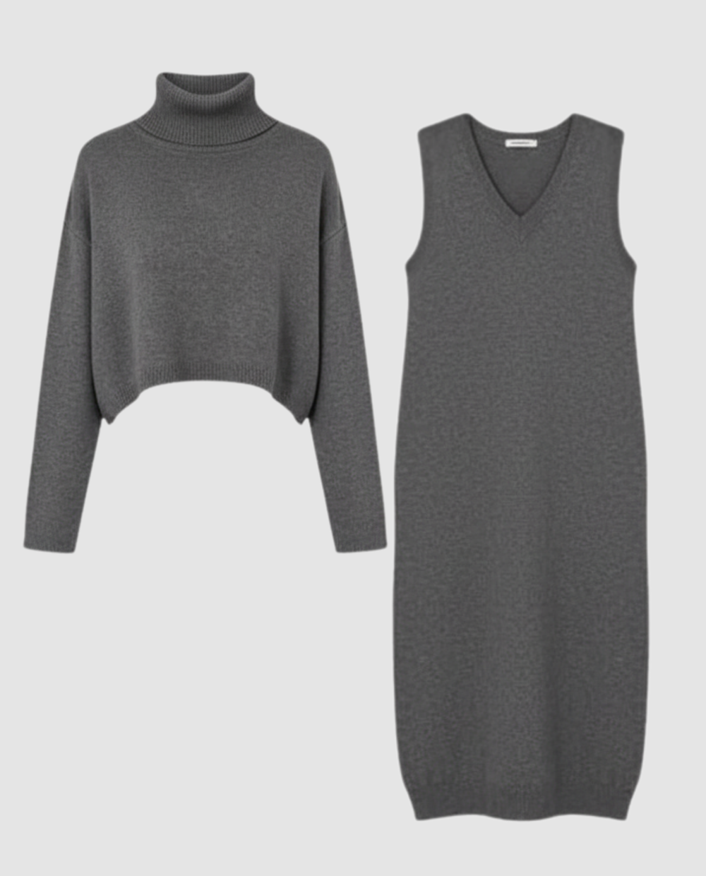 Elegantes Jersey Midikleid Damen | EB