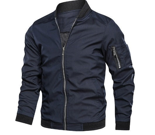EB | Bomberjacke Polyester Leicht, Praktisch