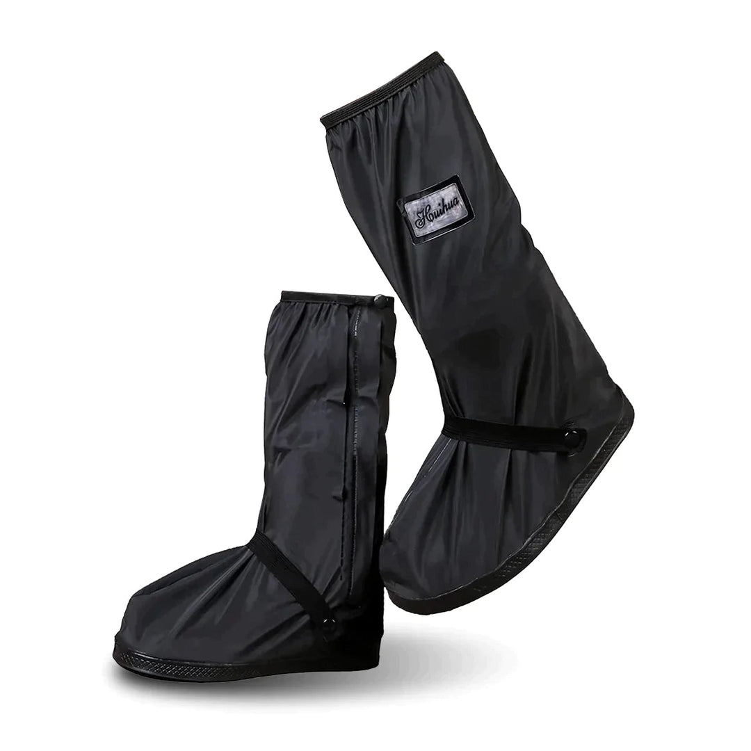 Galoschen Schuhüberzüge - Wasserdicht - Schwarz - Stiefelüberzüge - Regenschutz für Schuhe EB