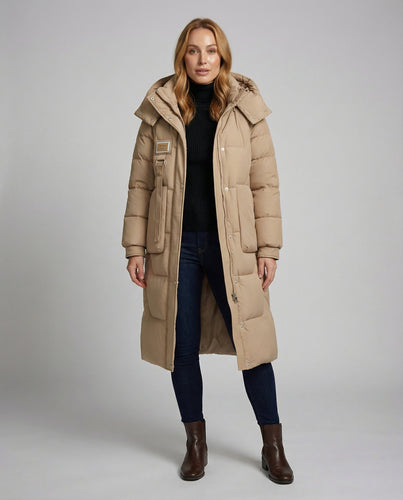 Wintermantel Damen Kapuze | EB
