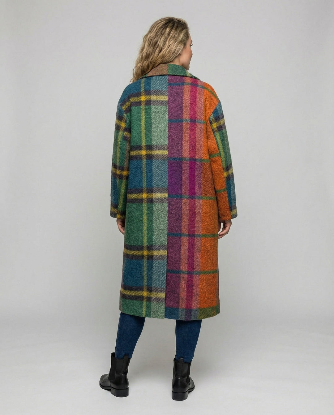 Eleganter Langer Wollmantel Damen | EB